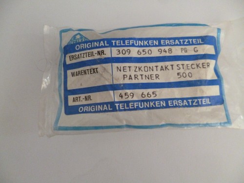 Connecteur secteur telefunken - secteur,