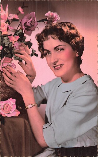 Dentelee rose femme - cp,