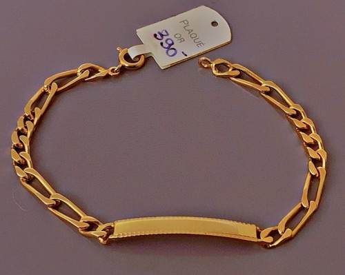 Superbe bracelet gourmette