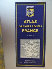 carte  michelin Atlas  grandes