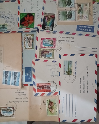 Lot 400 lettres - de,