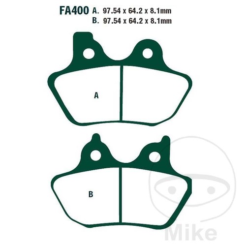 Ebc plaquettes frein - ebc, de