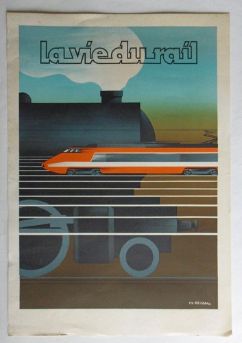 Affiche pour vie rail - du,