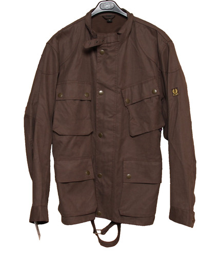 Giacca belstaff vintage marron - giacca,