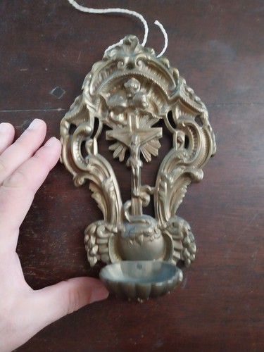 Benitier ancien bronze old - en,