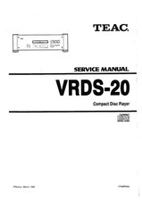 Service Manuel D'Instructions