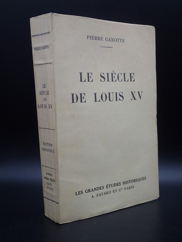 1933 siecle louis - 1933, le