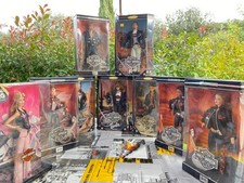 COLLECTION DE  9 POUPEES BARBIE Harley Davidson
