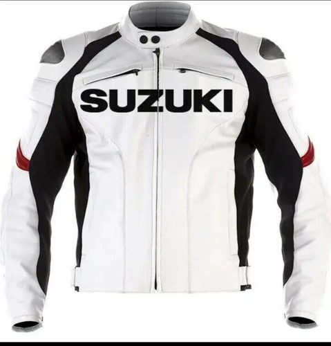 Veste cuir moto - de,