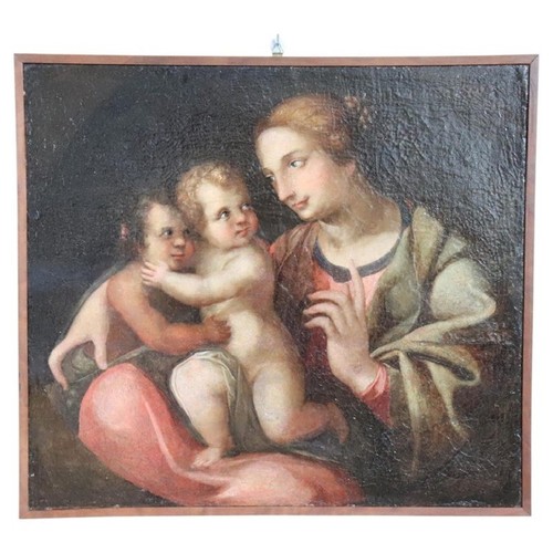 Vierge enfant avec - vierge, à
