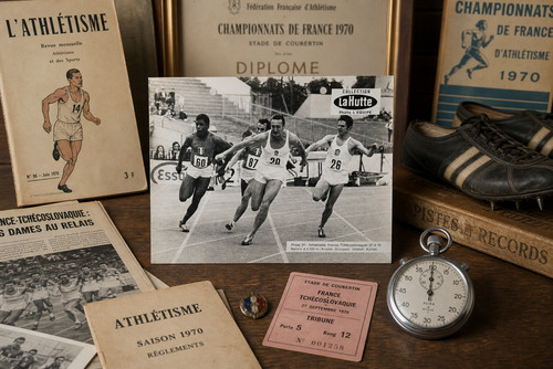 1970 photo photographie sports - 1970,
