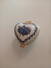 Boite Pillule Porcelaine De