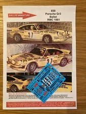 DECALS 1/43 PORSCHE 911 BALLET