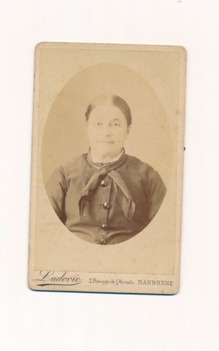 Cdv portrait femme woman - cdv,