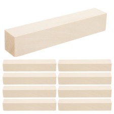 10 Pcs Wood Crafts Basswood
