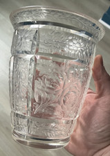 Beau Vase cristal Taillé