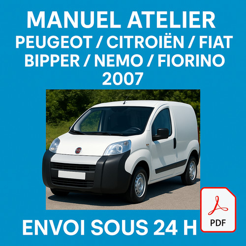 Manuel atelier peugeot bipper - manuel,