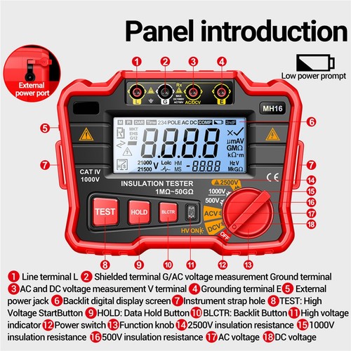 Testeur électrique numérique - testeur,