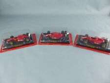 Lot de 3 miniatures FERRARI  1/43 F1 FORMULE 1 années 1990 + boites sous blister