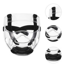  Équipement de karaté 2 pièces : protection faciale amovible pour le taekwondo,