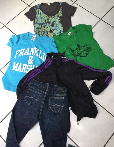 Lot fille ans jean teddy - jean,