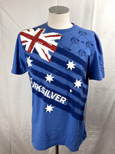 Quicksilver T-Shirt Homme Taille M Casual Vintage Coton