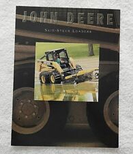 1996 JOHN DEERE 4475 5575 6675 7775 8875 Mini Chargeur Tracteur Brochure Mint
