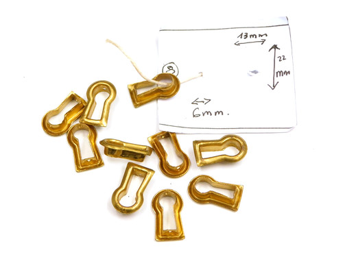 13x22mm lot entrée serrure - 13x22mm,lot,