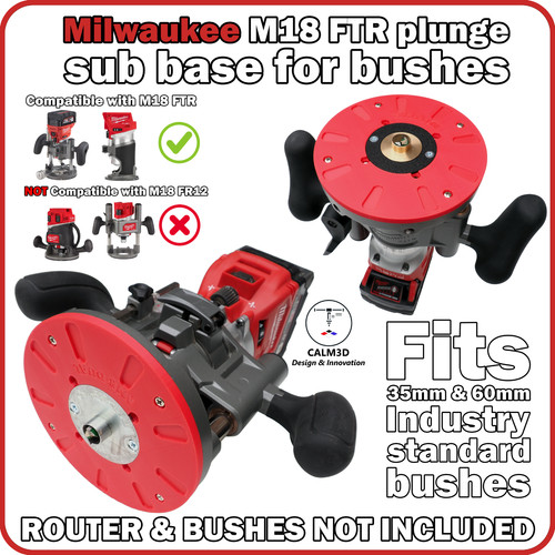 Milwaukee m18 ftr plunge - milwaukee,
