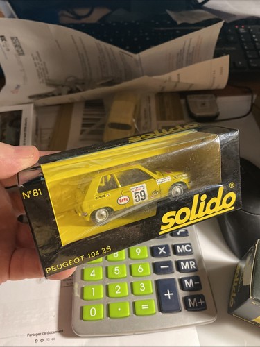 Solido peugeot 104 81 - zs,