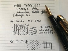 WAHL EVERSHARP SKYLINE BLEU