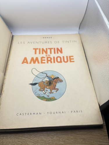 Tintin amérique 4ème plat - en,