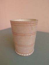 Gobelet artisanal en cuir