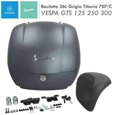 Top-Case Arrière 36L Gris Mat