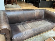 canapé 3 places cuir de