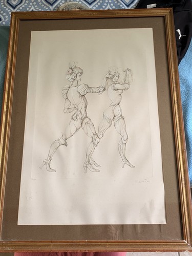 Lithographie leonor fini - lithographie, de
