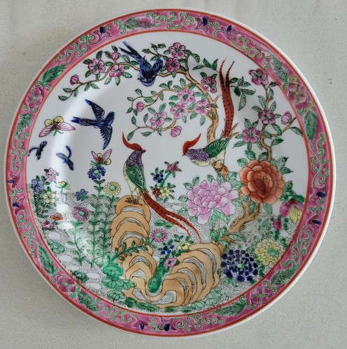 Assiette chinoise décorative - assiette,