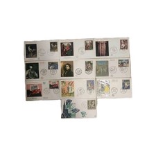 10 Timbre France Lot de FDC