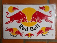 autocollants pour déco casque N°4- sport mécanique tuning Red Bull marqué