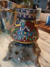 Vieillard A Bordeaux Vase Émaux