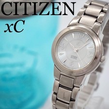 Montre pour femme Citizen EcoDrive XC en acier inoxydable argenté 24 mm modèl...