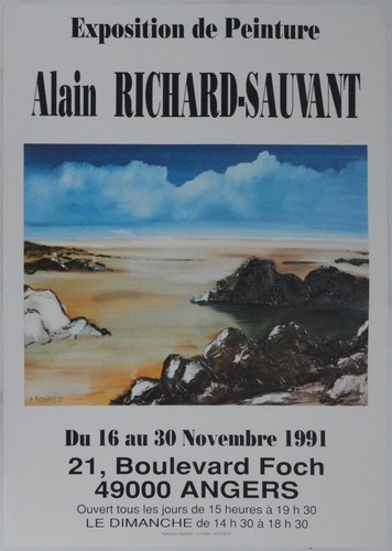 Alain richard sauvant pendant - alain, richard-sauvant: