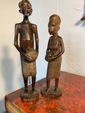 STATUETTE COUPLE AFRICAIN