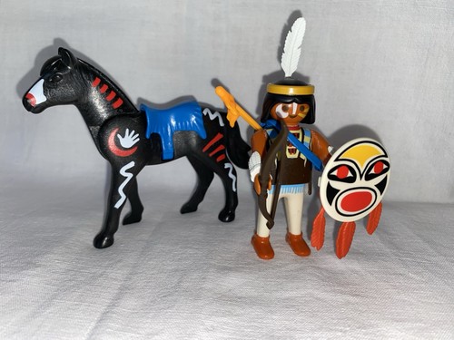 Playmobil indien cheval - playmobil,