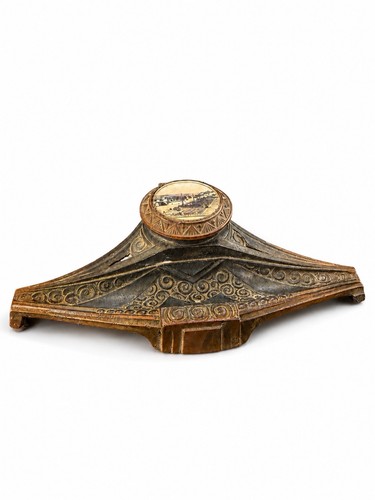 Ancien encrier art - art, en