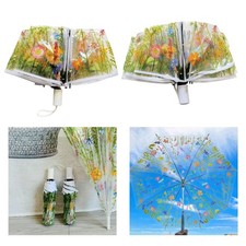 Parapluie transparent à trois