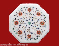 12 " Marbre Table D'Appoint