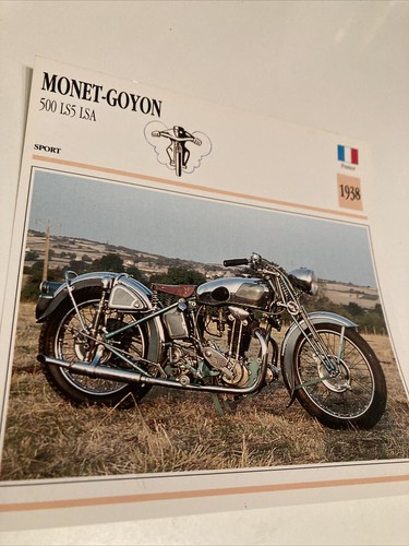 Monet goyon 500 ls5 lsa - goyon, 1938