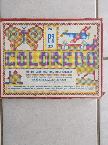 Jeu construction ancien - de,