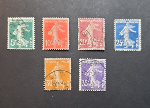 Lot 483 france timbre - lot, semeuse